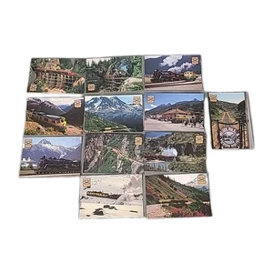 12 Cartoline - White Pass e Yukon Route Railroad che celebra i 100 anni (1998) - Foto 1 di 7