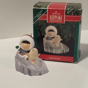 Hallmark Keepsake Frosty Friends Seal Christmas Ornament 11th in the Series 1990 - Picture 1 of 6