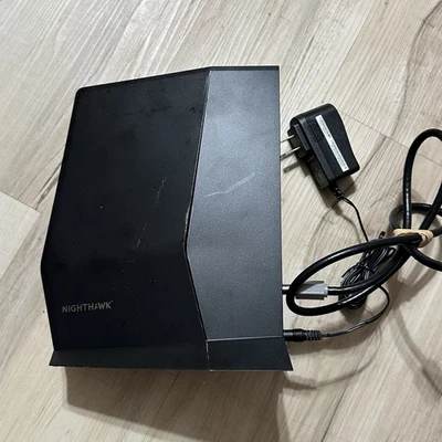 ⚡️NETGEAR Nighthawk AX2700 CAX30 AX6 WiFi 6 Cable Modem Router Black  Excellent - Image 1 of 4