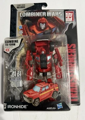 Transformers Combiner Wars IRONHIDE MOSC with IDW Comic Book - Image 1 of 2