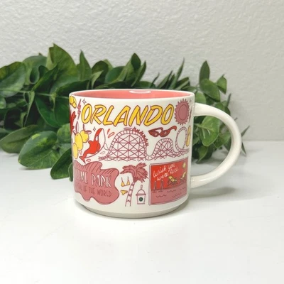 Taza de café Starbucks Been There Series Orlando Florida Foto 1 de 4