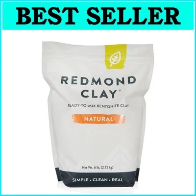 Natural Sodium Bentonite Clay Mud Mask - 6lb Bulk for Clear, Radiant Skin - Image 1 of 4