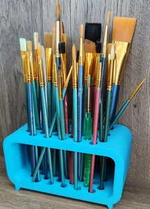 Paint Brush and Pen Organizer | Artist Storage Solution for Desk | Customizable - Picture 1 of 6