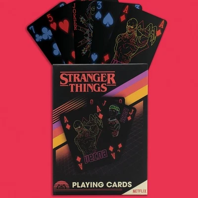 TRUFFLESHUFFLE Official Stranger Things Playing Cards