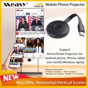 Measy A30 Inalámbrico 4K UHD Pantalla Proyector Móvil Miracast AirPlay DLNA Dongle - Imagen 1 de 7