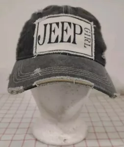 Jeep Girl Trucker Cap Mütze grau Herren Einheitsgröße verstellbar bestickt Mesh - Bild 1 von 6