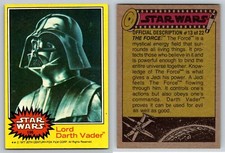 1977 TOPPS STAR WARS Trading Cards - YELLOW Series 3 - U Pick Complete Your Set