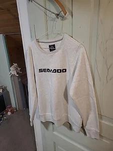 Sea.Doo Sweatshirt mit Rundhalsausschnitt Damen Größe: Large, elfenbeinfarben neu mit Etikett - Bild 1 von 11