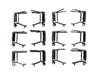 1/64 DCP PARTS (6) CHROME PETERBILT 389 MIRRORS - Image 1 of 3