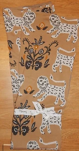 NICOLE MILLER 50"x70" Cotton LION / FLORAL DESIGN Throw Blanket NEW AUTHENTIC - Picture 1 of 4