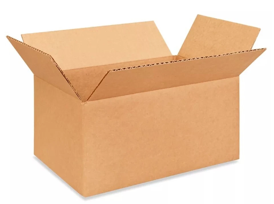 (25) U-Line S-4121 12x8x6 Corrugated Boxes 200lb ECT - Image 1 of 1