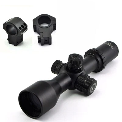 Visionking 3-12x42 FFP Rifle Scope Mil dot 30 mm Tube Shooting Dovetail Mount - Image 1 of 4