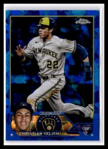 2023 Topps Chrome Sapphire Edition - Christian Yelich #192 - Picture 1 of 2