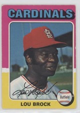 1975 O-Pee-Chee Lou Brock #540 HOF