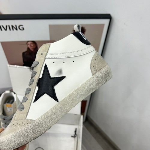 GOLDEN GOOSE Scarpe casual alte Gol Goose uomo stringate punta tonda passeggio donna