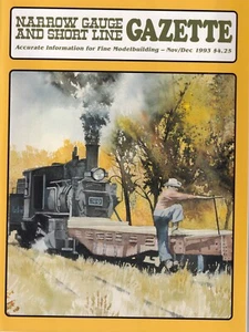 Narrow Gauge and Short Line Gazette Nov/Dec 1993 Model Railroading - Picture 1 of 2