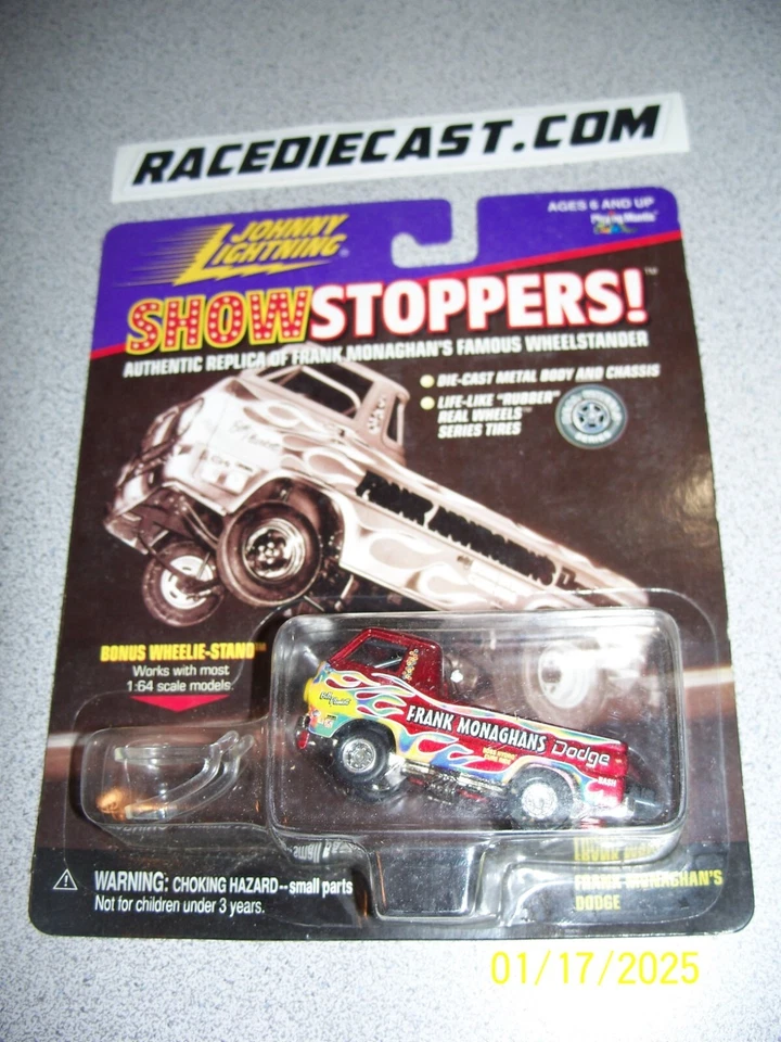 FRANK MONAGAN'S DODGE WHEELIE WAGON 1/64 JOHNNY LIGHTNING Foto 1 de 1