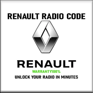 RENAULT RADIO CODE UNLOCK STEREO SERIES PHILLIPS TOUCH SCREEN SAT/NAV 7 SERVICE - Picture 1 of 2