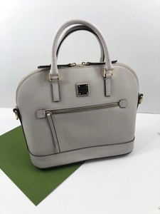 dooney and bourke beige handbolsa