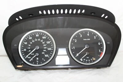 Speedometer Instrument Cluster Panel Gauges 06 07 BMW 525i/530i 116,185 Miles - Image 1 of 4