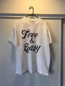 Free And Easy White Tee Shirt XL New Without Tag - Picture 1 of 4