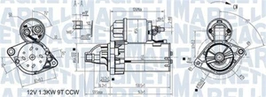 MAGNETI MARELLI Starter u.a. für FIAT, LANCIA, OPEL - Bild 1 von 1