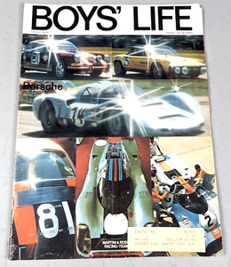 Boys Life Magazine BYSA August 1971 Cars Porsche Boy Scouts - Picture 1 of 7