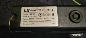LX Flow Type Heater Model H30-R2 - Picture 1 of 8