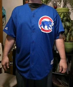 Chicago Cubs Blue Alternate Majestic Cool Base Herren Replica Trikot XXL No Name - Bild 1 von 6