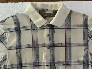Polo de golf vintage edición natural para hombre talla mediana polo de golf algodón - Imagen 1 de 7