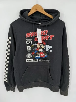 NUEVO Nintendo MarioKart Gaming Sudadera con Capucha Pullover Gris Talla Mediana Foto 1 de 4