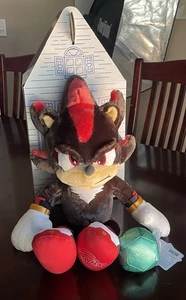NUEVO Shadow the Hedgehog Build a Bear Peluche Sonic 3 Sonido, Esmeralda, Caja - Imagen 1 de 10