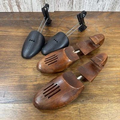 Raro Jack Henry Clásico Madera Y Shu-Tree Marca Zapatos Árboles Foto 1 de 4