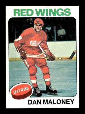 1975 76 Topps #177 Dan Maloney Red Wings NEAR MINT *4c - Image 1 of 2