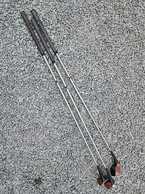 Juego de maderas vintage Ben Hogan Apex 3, 4, 5 ranuras de velocidad ejes de acero Foto 1 de 4