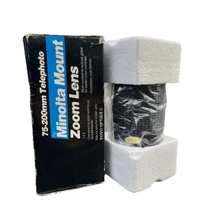 Minolta Telephoto Zoom Lens 75-200mm f4.5 in Original Box - Picture 1 of 6