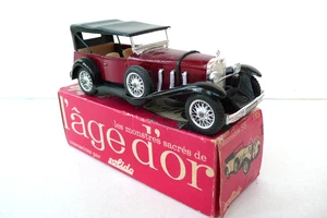 SOLIDO   SÉRIE AGE D'OR  MERCÉDES  SS1928  TRÈS BON ÉTAT 1963  REF 132 BOITE D'O - Imagen 1 de 8