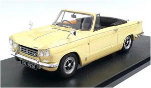 Cult Models 1/18 Scale CML068-3 - Triumph Vitesse MkII DHC - Yellow - Picture 1 of 6