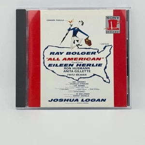 All American CD 1992 Remastered Broadway Musical Ray Bolger Eileen Herlie VGC - Picture 1 of 7