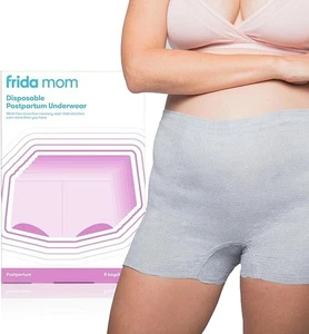 Ropa interior posparto para mujer Frida Mom 8 unidades, ropa interior corta desechable para niños, - Imagen 1 de 6