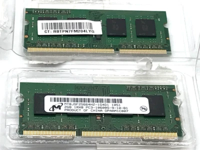 4GB 2x 2GB HP EliteBook 2530p 2730p 6930p 8530p 8530w 8730w DDR2 SODIMM Memory - Image 1 of 2