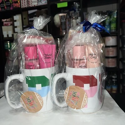 批量 2 件 MUG 礼品套装 维多利亚的秘密 粉色 礼物 爱情 超大号 — 第 1/4 张图片