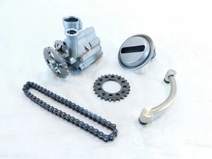 2002-2015 Honda VFR800 Interceptor 800 Engine Motor Oil Pump Sprocket & Chain - Picture 1 of 7
