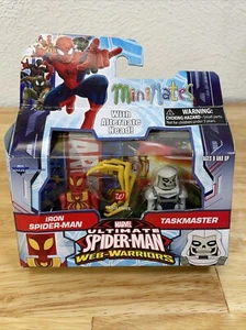 Minimates Iron Spider-Man & Taskmaster Ultimate Web-Warriors - T3 - Picture 1 of 6