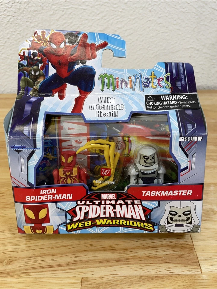 Minimates Iron Spider-Man y Taskmaster Ultimate Web-Warriors - T3 Foto 1 de 4