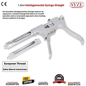 Dental Intraligamental Spritze 1,8 ml Pistole Anästhetik Chirurgische Instrumente UK - Bild 1 von 3