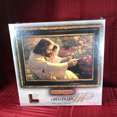 Greg Olsen "Precious In His Sight" 500 piece Jigsaw Puzzle New Sealed - Image 1 of 3