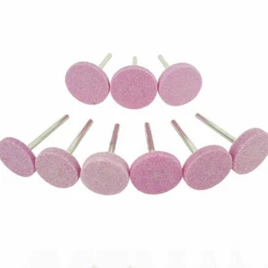 10 x 25mm Abrasive Mounted Stone Grinding Wheel 1/8'' Shank for Dremel Rotary - Picture 1 of 6