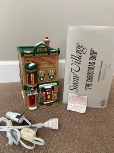 Department 56 The Christmas Shop #50970 sehr guter & sauberer Zustand (kostenloser Versand) - Bild 1 von 4