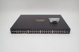 Conmutador Ethernet montable en rack HP ARUBA 2540 JL357A 48 puertos POE 4x SFP con EAR - Imagen 1 de 6
